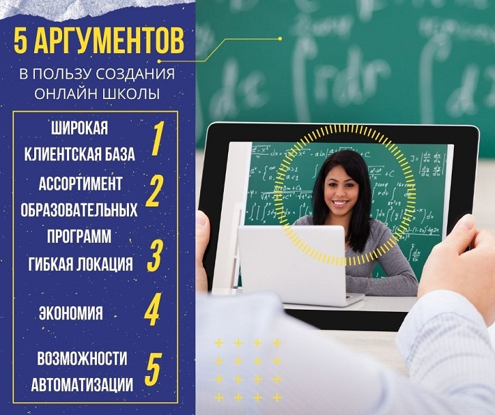 плюсы создания онлайн школы